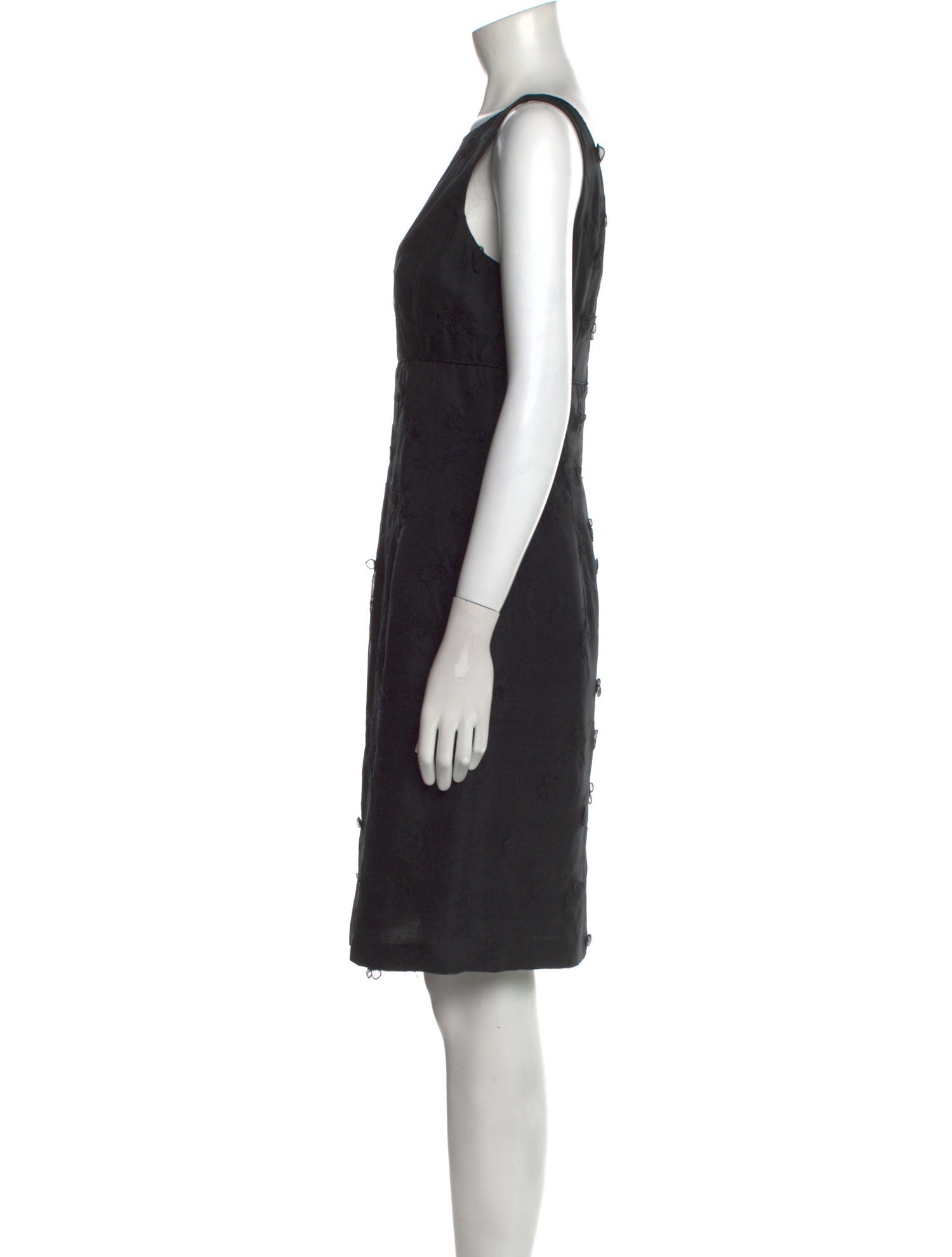 Nicole Miller Silk Knee-Length Dress